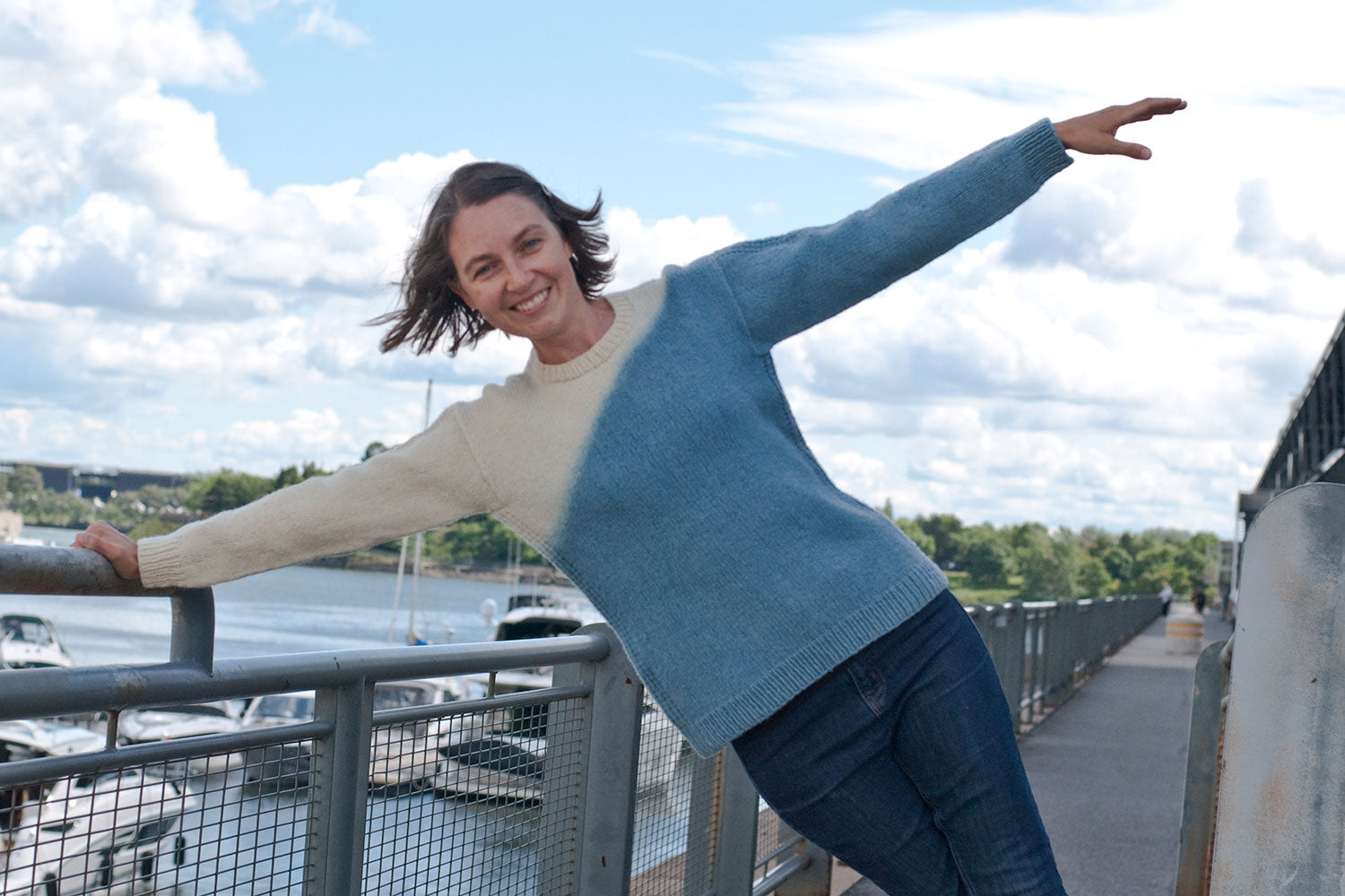 Mer Bleue sweater kit