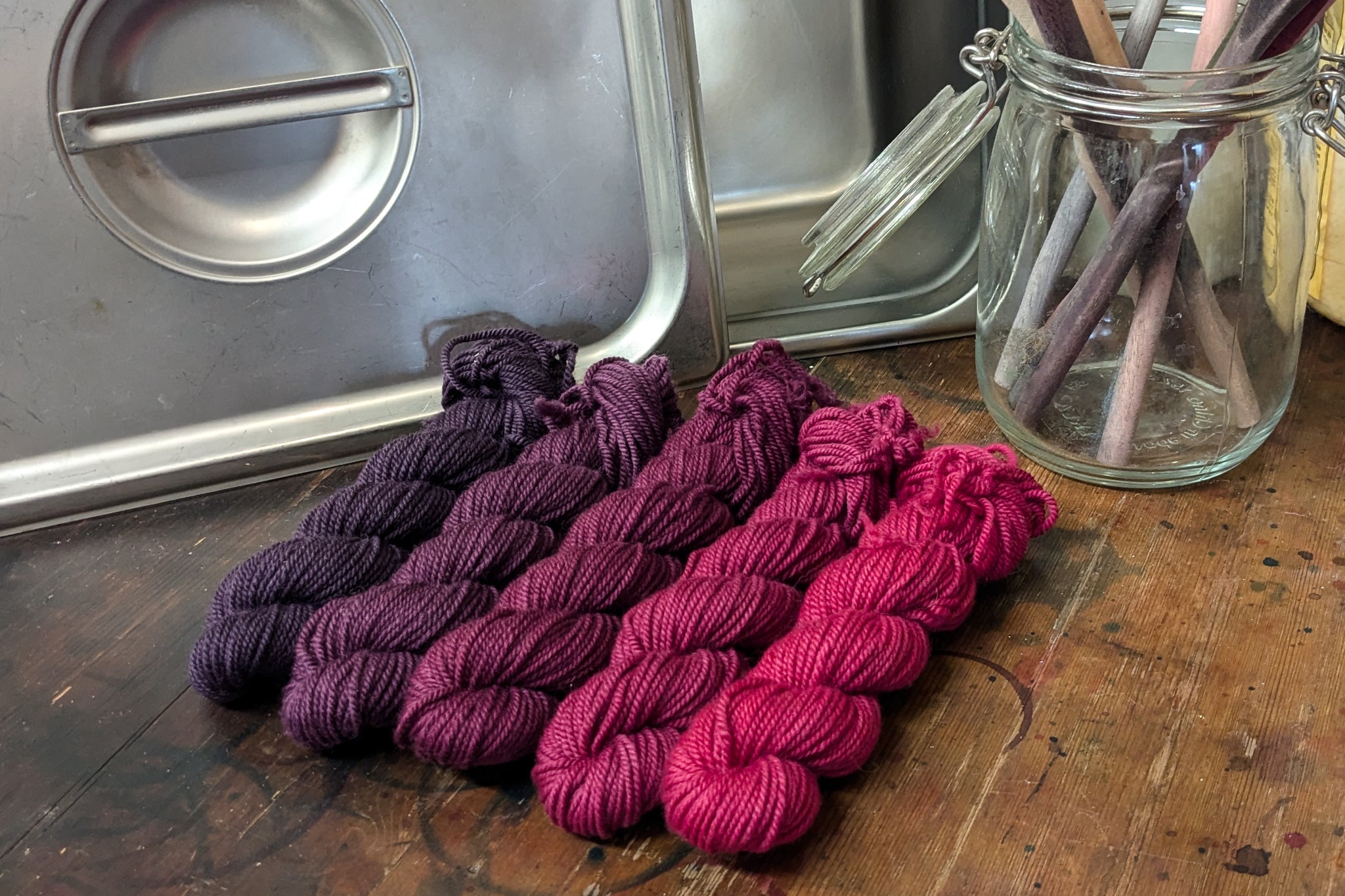 Natural Gradient Dyeing - Nov 8
