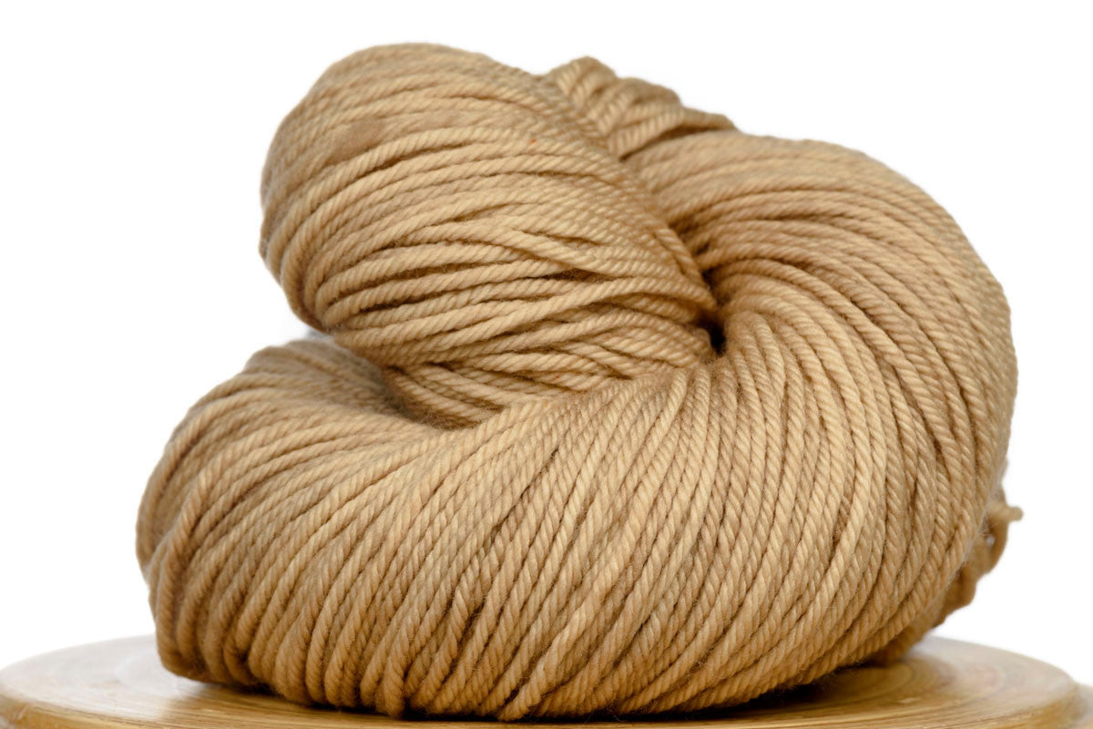 Andante hand-dyed worsted weight merino in Cafe au Lait