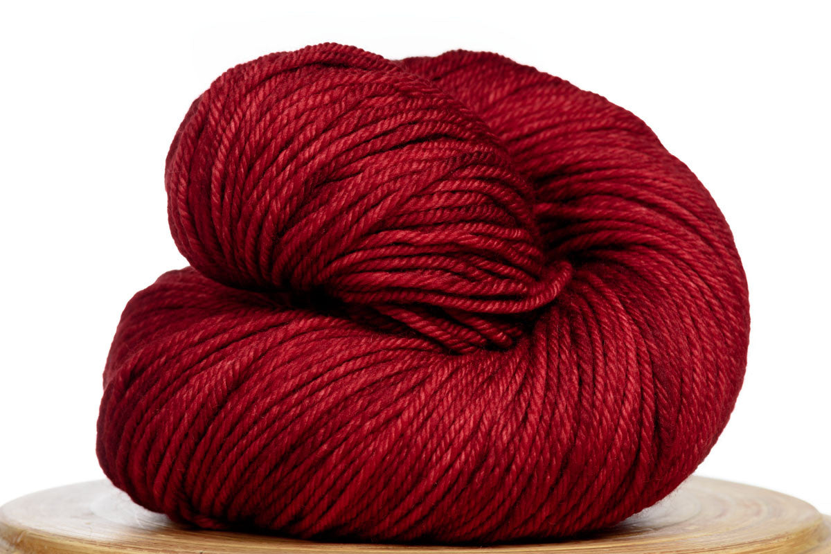 Andante hand-dyed worsted weight merino in Canneberge
