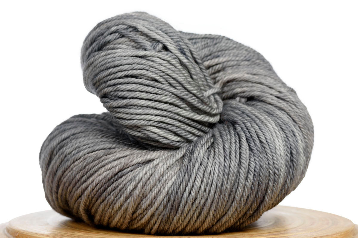 Andante hand-dyed worsted weight merino in Chimney Smoke