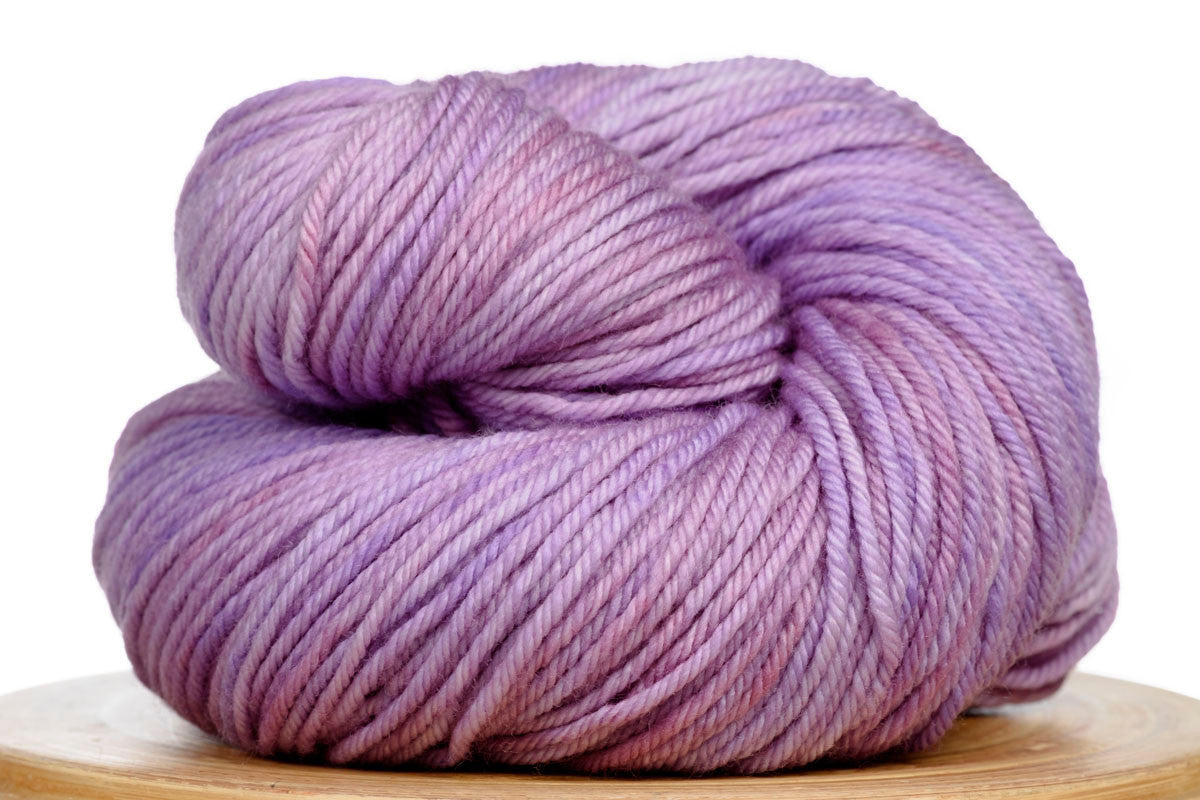 Andante hand-dyed worsted weight merino in Jacaranda