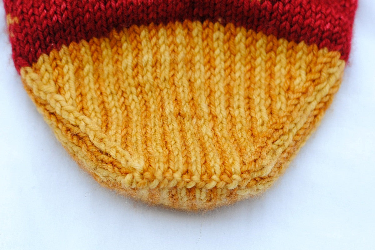 Christmas tocking toe with Russian grafting