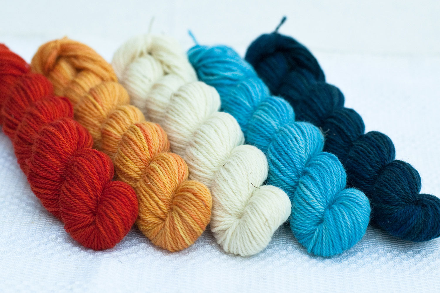 Pre-order: Elora - set of 5 mini-skeins