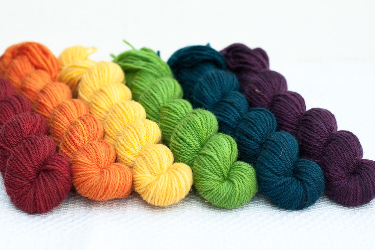 Pre-order: Elora - set of 6 mini-skeins