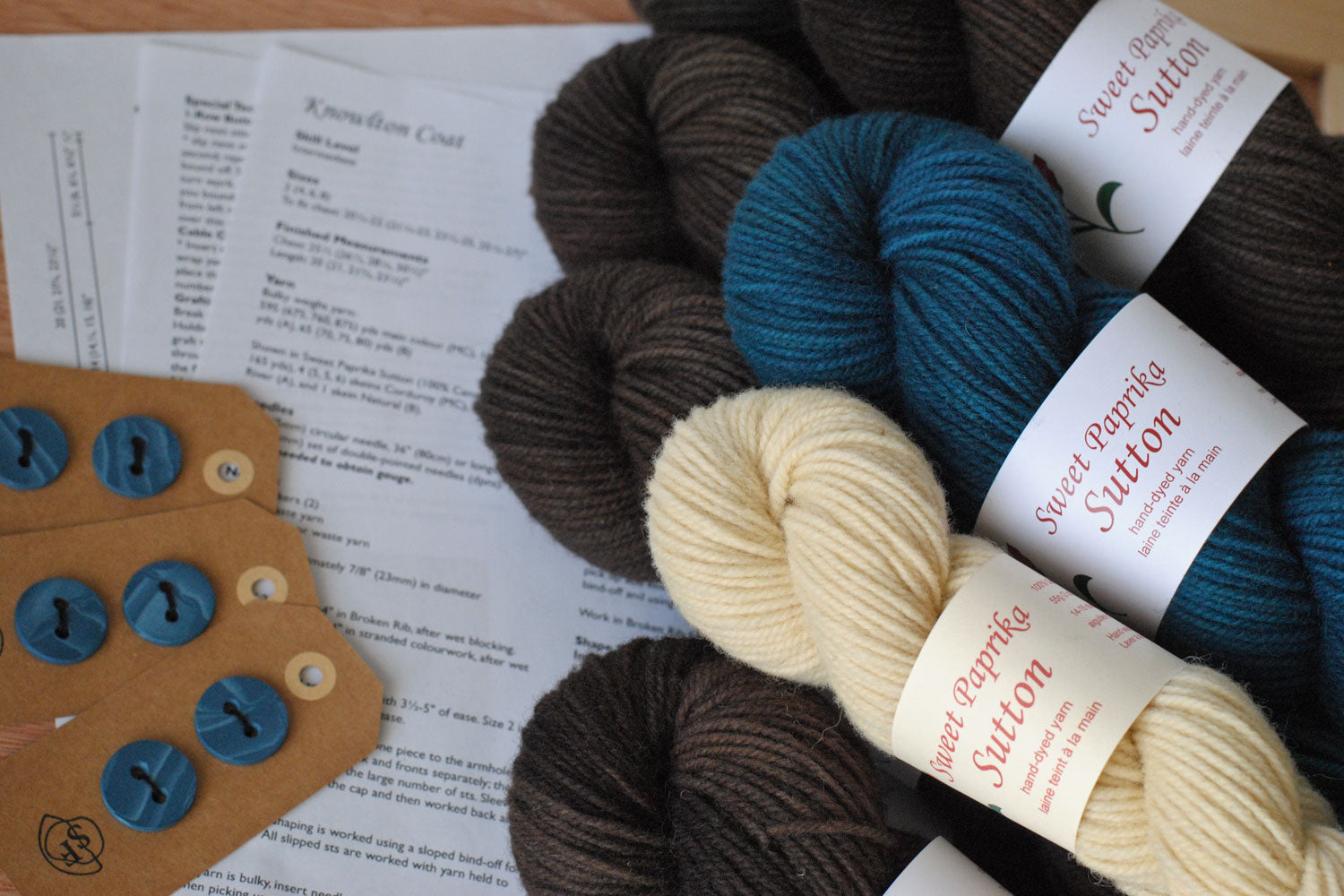 Knowlton Coat Knitting Kit