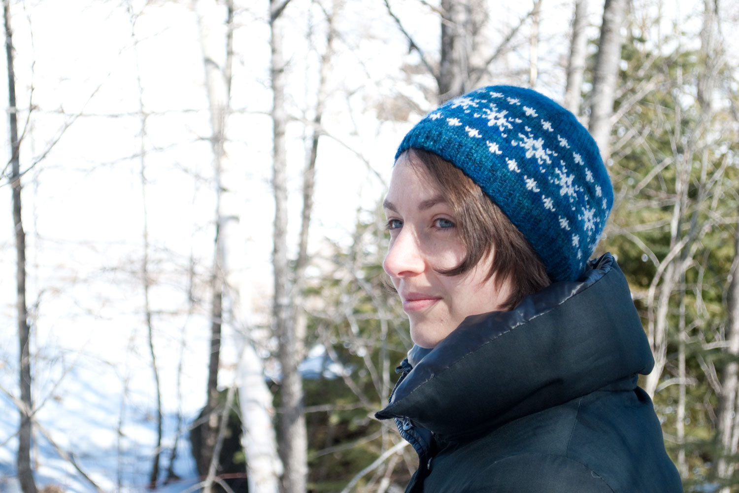 Winter Sonata knitting hat pattern