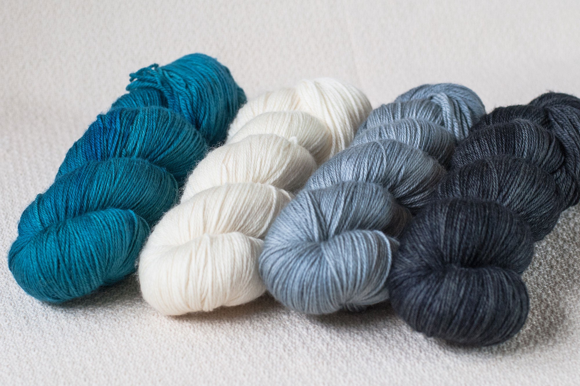 "Coincidences" yarn set for Believe: an MKAL the Lasso Way