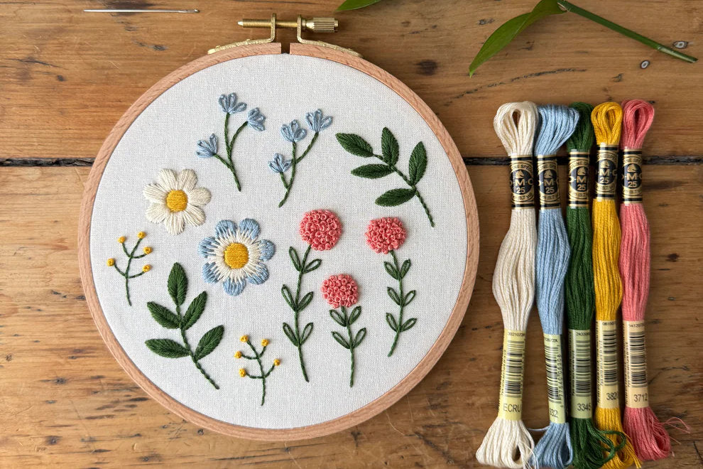 Intro to Embroidery: Meadow Bloom - May 24