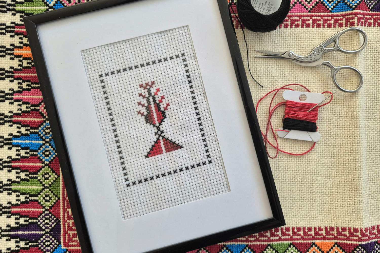 Découvrez le Tatreez : l'art de la broderie palestinienne – 17 octobre