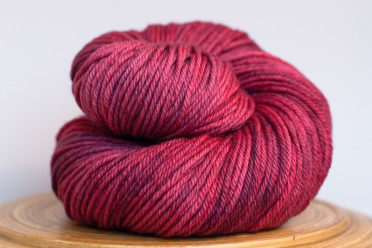 Andante hand-dyed worsted weight merino in Cosmopolitan