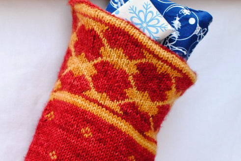 Argyle Christmas Stocking Knitting Kit