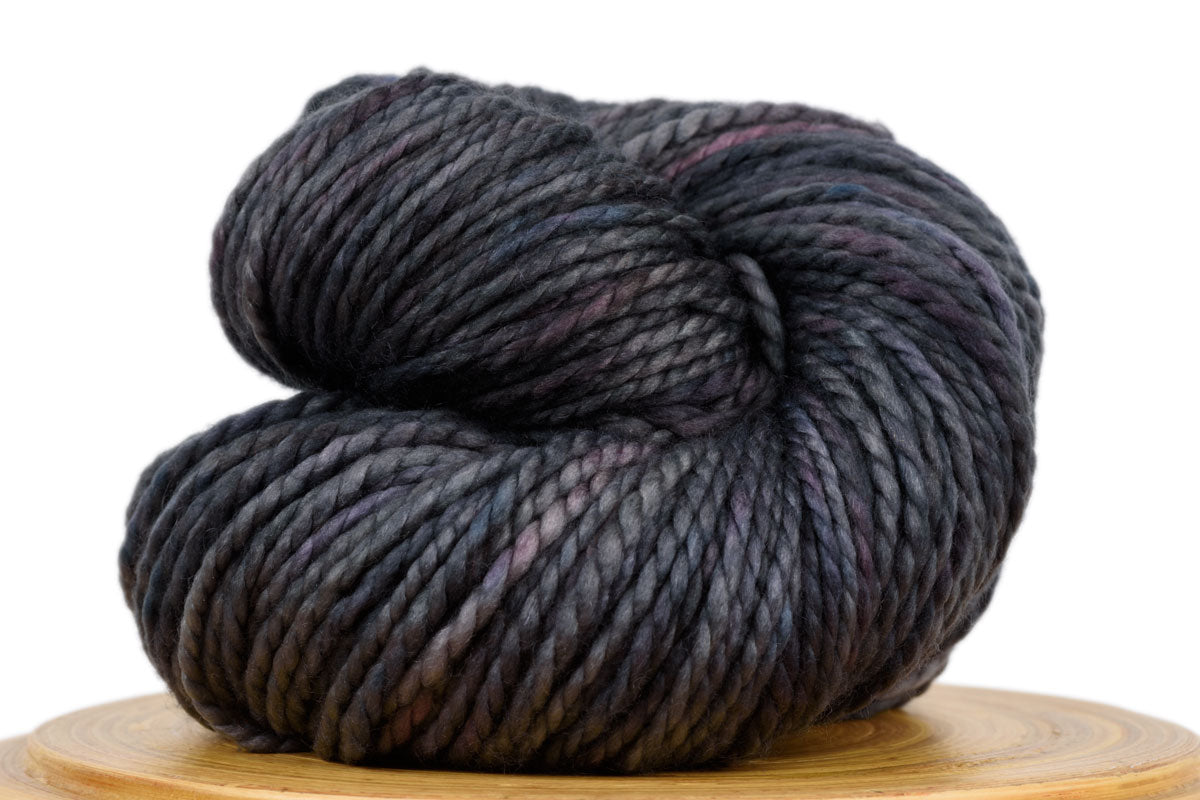 Presto bulky weight hand-dyed merino yarn in Storm