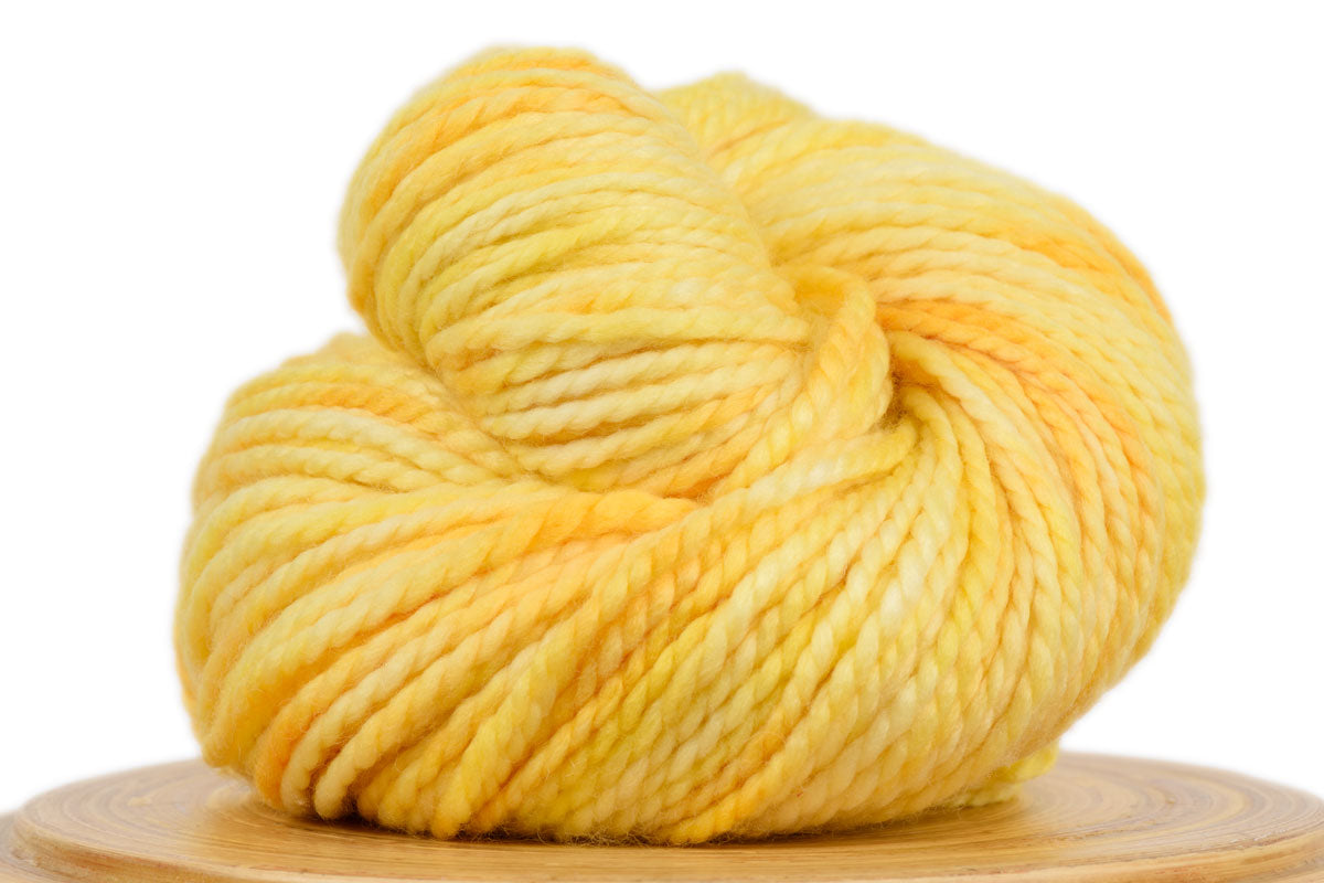 Presto bulky weight hand-dyed merino yarn in Sunnyside